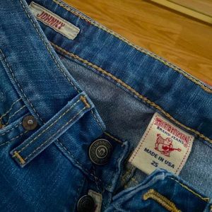 Vintage True Religion Womens Johnny jeans